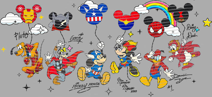 16oz Disney style-D-3046